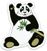 Panda Sticker