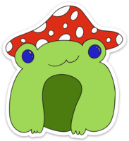 TOADstool Sticker