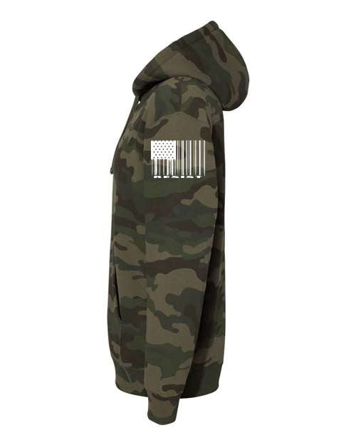 Limited Edition on The Road to Victory Camo Hoodie Forest Camo / S