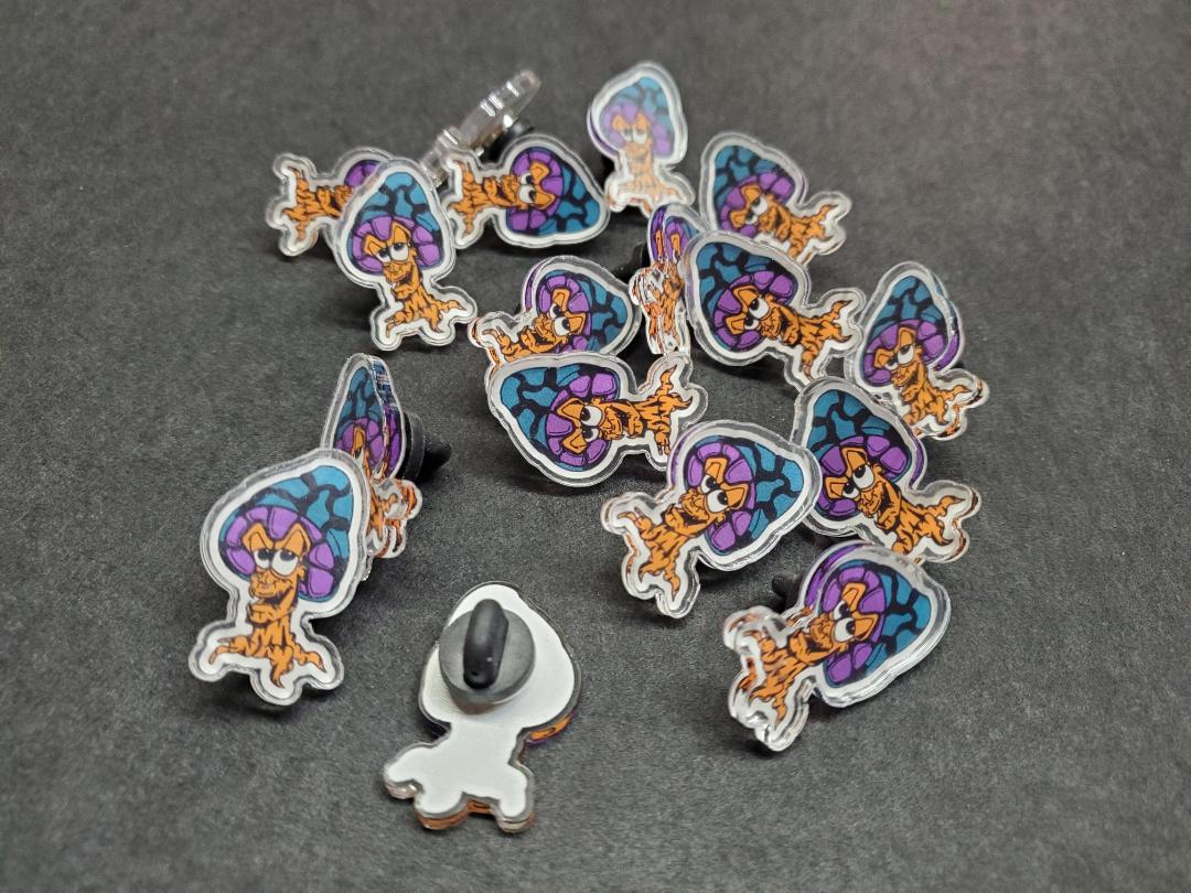 Mushroom Pin