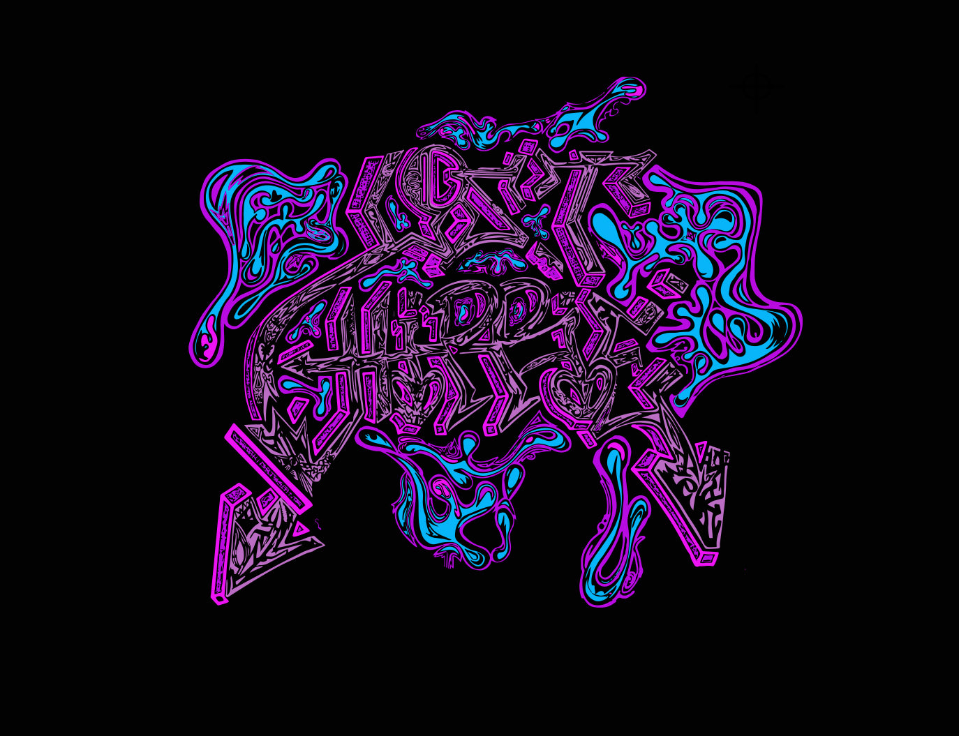 Pink on the Brain Hoodie