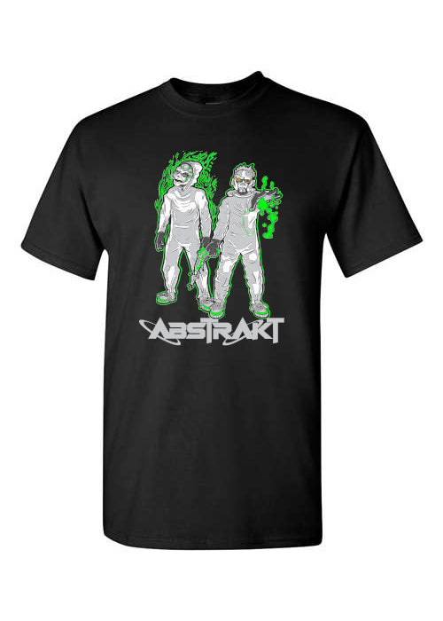 Abstrakt Dynamic Duo T-shirt