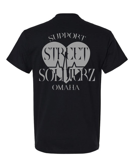 Street Soldierz Support T-shirt (Heart Rhythm)