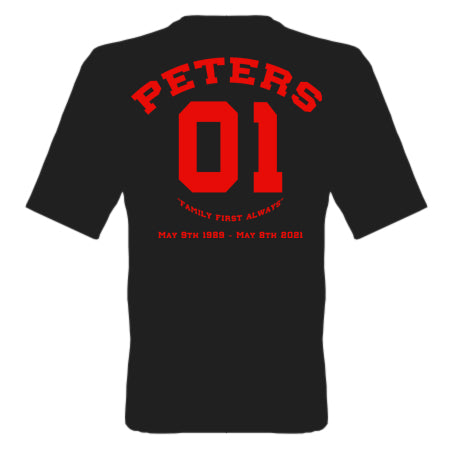 Matt Peters Memorial Shirts