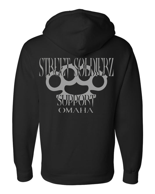 Street Soldierz Support Hooded Sweatshirt (Brass Knuckles)