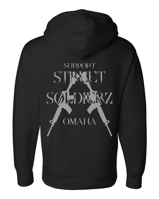 Street Soldierz Support Hooded Sweatshirt (AR's)