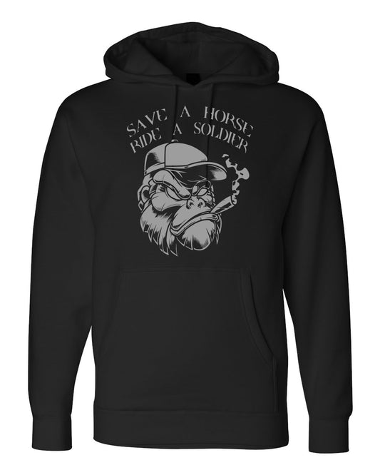 Street Soldierz Support Hooded Sweatshirt (Ride a Horse)