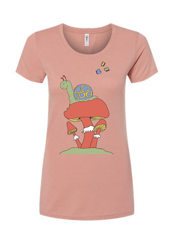 Adventures of the Snail Womens T-shirt
