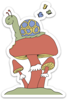 Adventures of the Snail Sticker